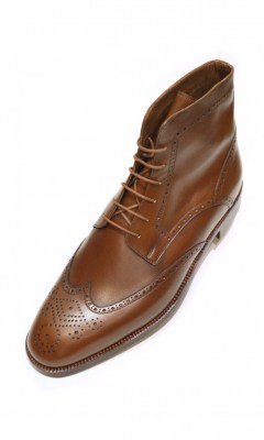 Semi-brogue derby boots (1)